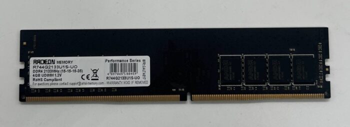 Озп AMD Radeon DDR4 4GB 2133Mhz R7 Performance - Зображення 3