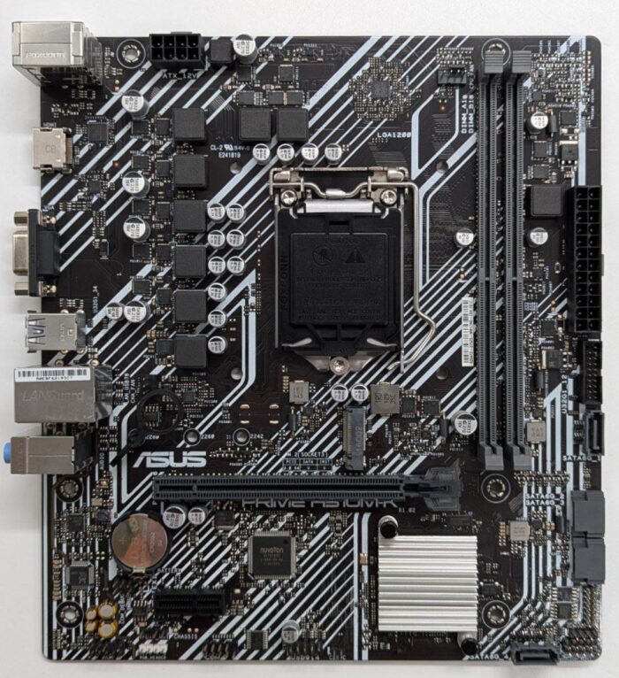 Материнська плата Asus PRIME H510M-K (s1200, Intel H510) - Зображення 3