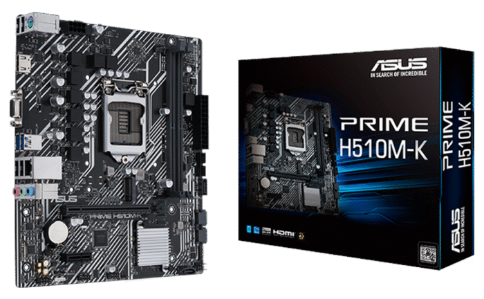 Материнська плата Asus PRIME H510M-K (s1200, Intel H510)