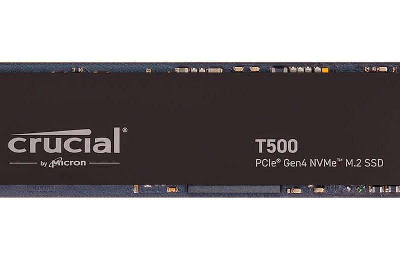 SSD-диск Crucial T500 3D NAND TLC 1TB M.2 (2280 PCI-E)