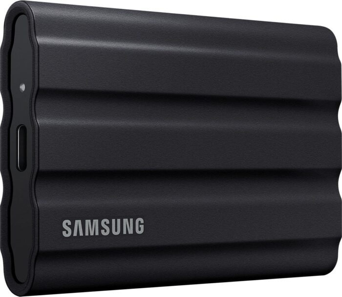 SSD-диск Samsung Portable SSD T7 Shield 1TB USB 3.2 Type-C (MU-PE1T0S/EU) Black - Зображення 2