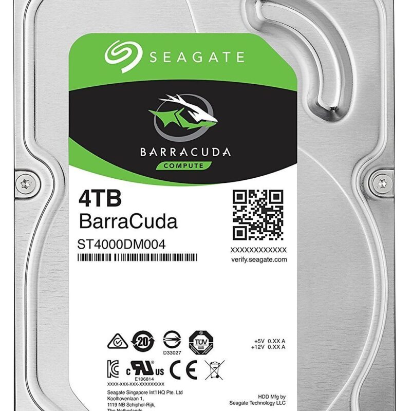 Жорсткий диск Seagate BarraCuda 4TB 256MB 5400RPM 3.5'' (ST4000DM004)