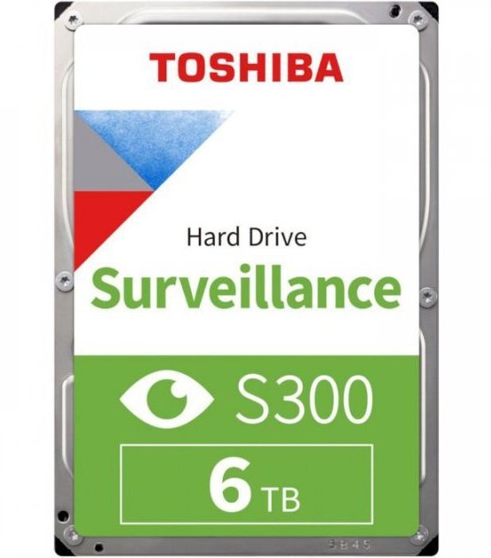 Жорсткий диск Toshiba S300 6TB 256MB 5400RPM 3.5" (HDWT860UZSVA)